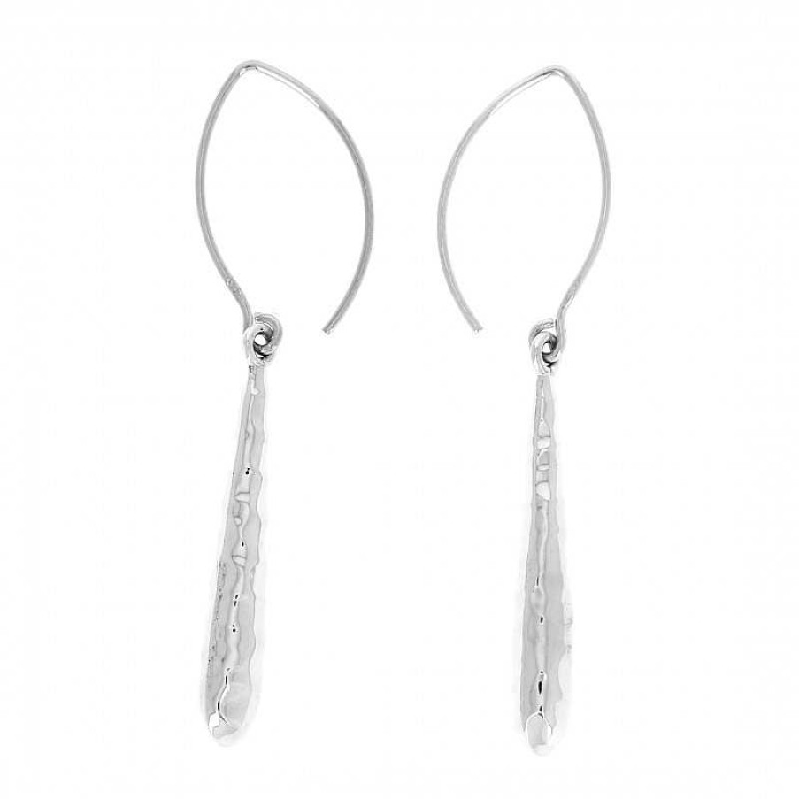 Boucles D'Oreilles Au Fol argent | Boucles D'Oreilles En Argent Martel Massue