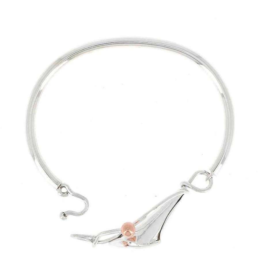 Bracelets Au Fol argent | Bracelet En Argent Fleur Calla Lily