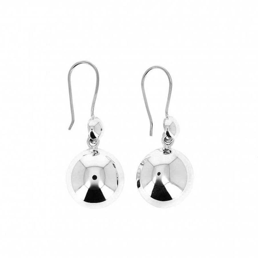 Boucles D'Oreilles Au Fol argent | Boucles D'Oreilles En Argent Petite Soucoupe