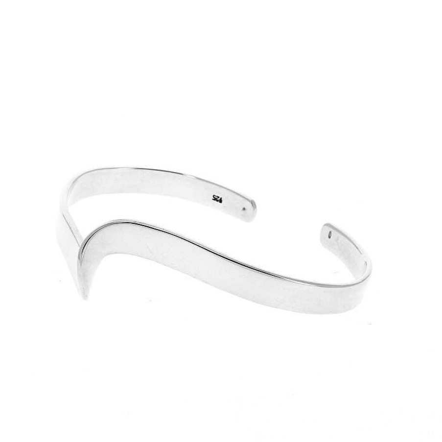 Bracelets Au Fol argent | Bracelet Argent Mileu Assym Trique