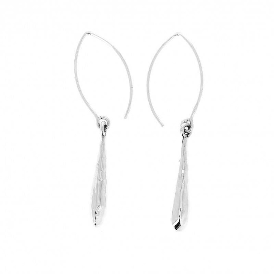 Boucles D'Oreilles Au Fol argent | Boucles D'Oreilles En Argent Martel Petite Massue