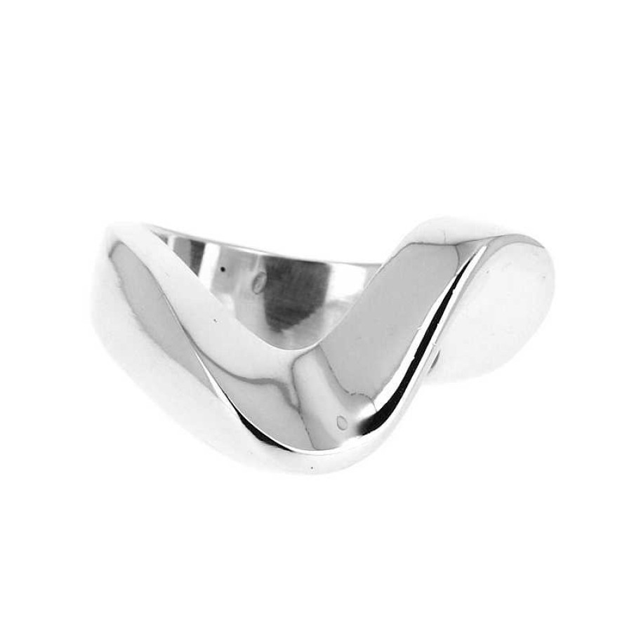 Bagues Au Fol argent | Bague En Argent Jolie Vague