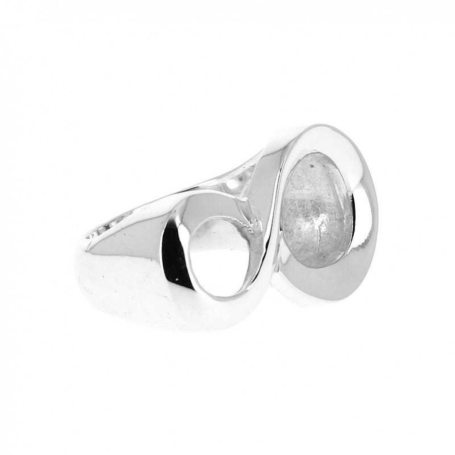 Bagues Au Fol argent | Bague En Argent Formant Le Huit De L'Infini T51