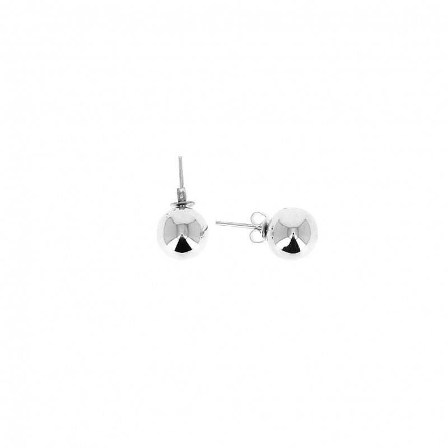 Boucles D'Oreilles Au Fol argent | Boucles D'Oreilles En Argent Petites Boules