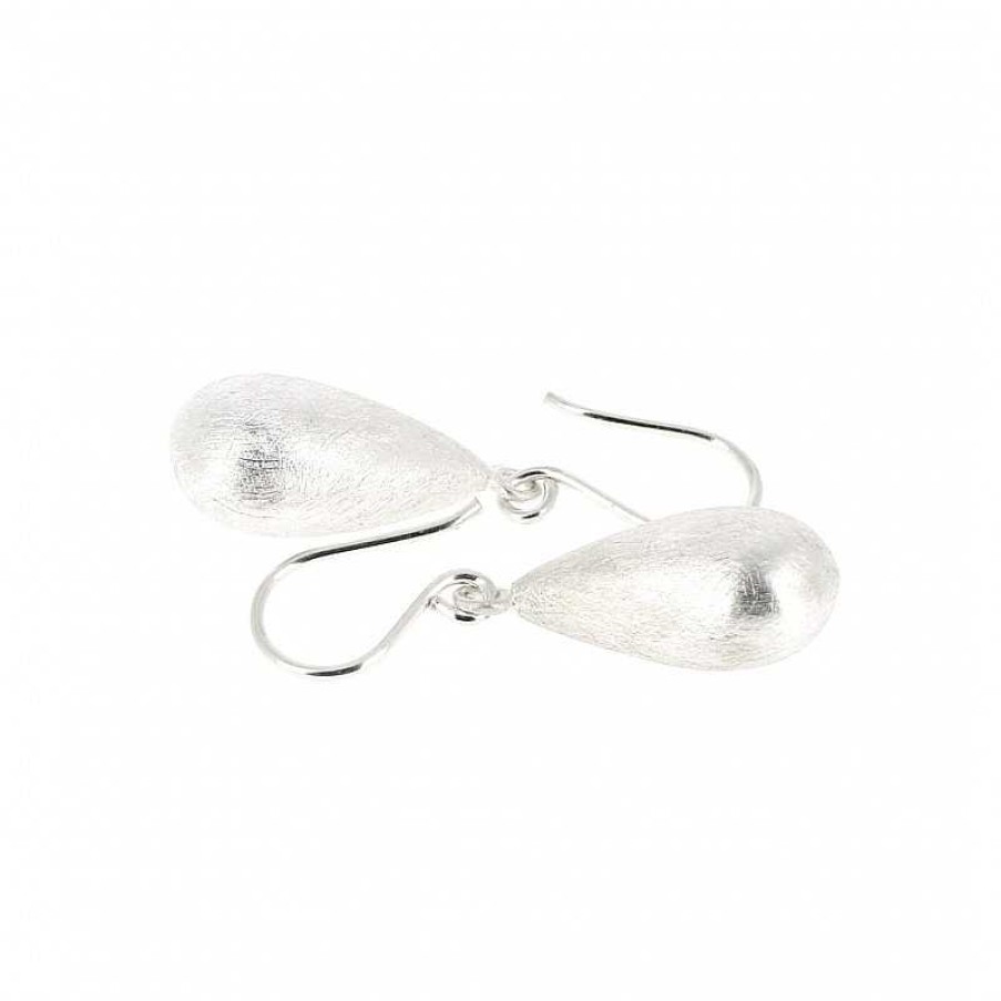 Boucles D'Oreilles Au Fol argent | Boucles D'Oreilles Argent Bross Goutte