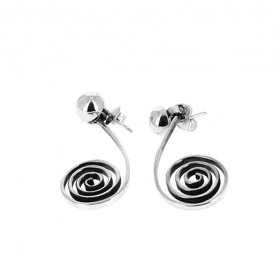 Boucles D'Oreilles Au Fol argent | Boucles D'Oreilles Argent Yoyo